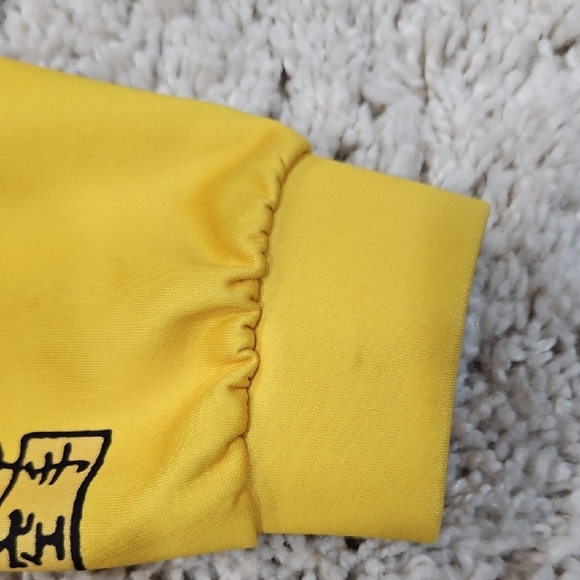 Yellow and Black Cobra Kai Hoodie - Picture 9 of 9